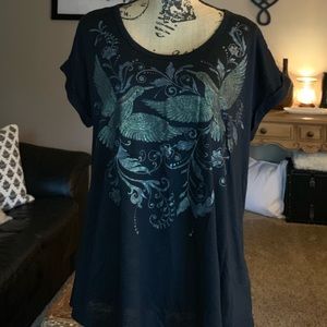 Black Bird  T-shirt NWOT